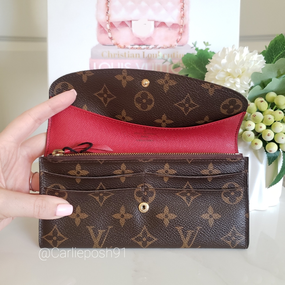 Authentic Pre-owned Louis Vuitton Emilie Long Flap Wallet - Picture 6 of 15